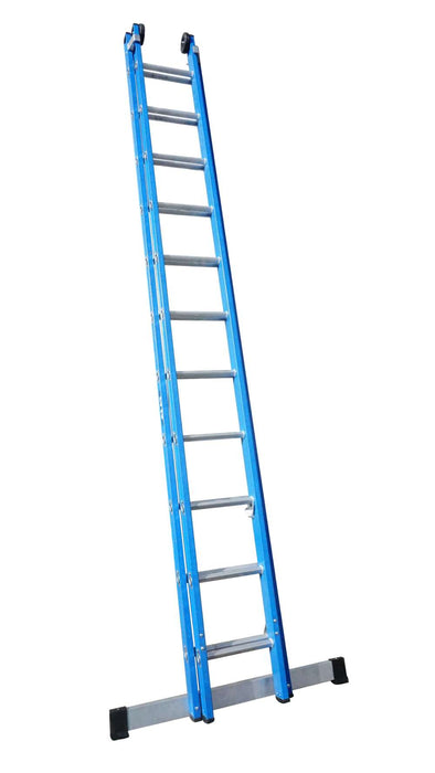 Lyte 2-Section Fibreglass Extension Ladder for Electrical Safety (GFNELT230)
