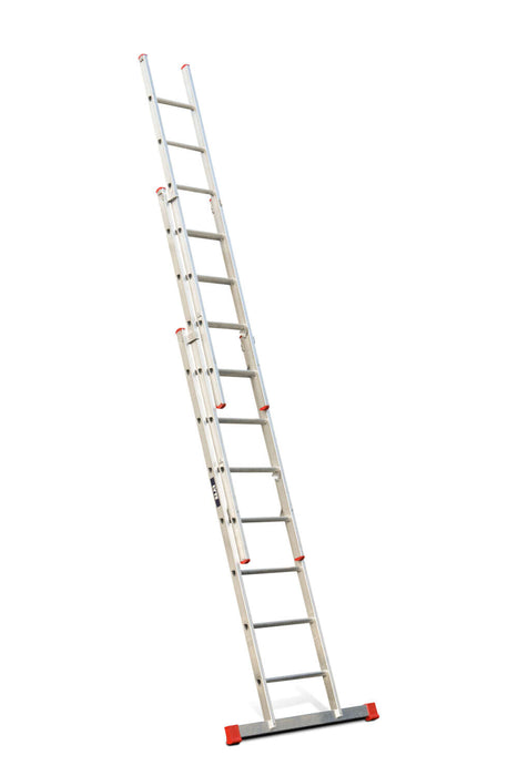 Lyte Triple 3-Section Aluminium Extension Ladder (NBD325)