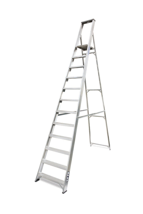 Lyte Professional Aluminium Platform Step Ladder with Tool Tray (NBSBP12)