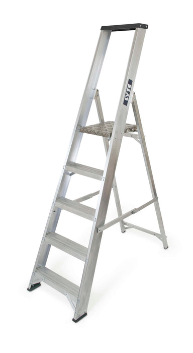 Lyte Professional Aluminium Platform Step Ladder with Tool Tray (NBSBP5)