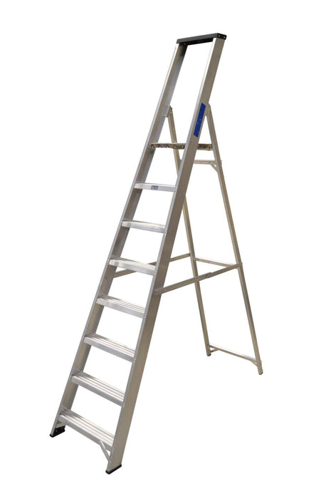 Lyte Aluminium Platform Step Ladder with Tool Tray (NBSBP8)