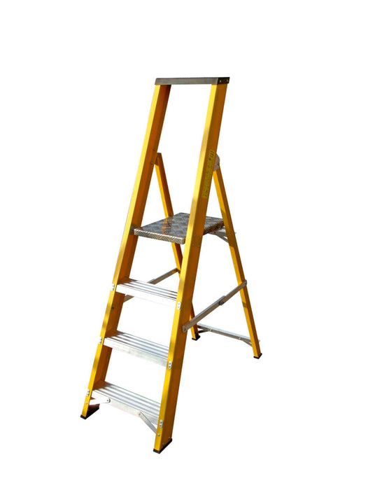 Lyte NGFBP4 Fibreglass Platform Step Ladder (NGFBP4)