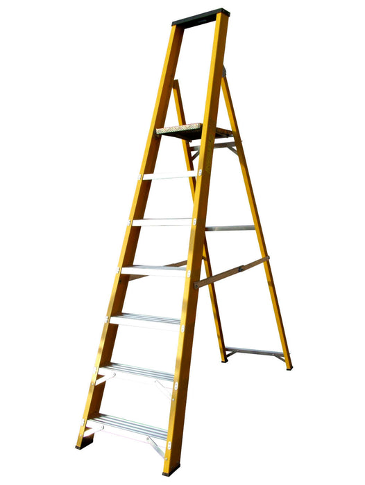 Lyte Professional Fibreglass Platform Step Ladder (NGFBP7)