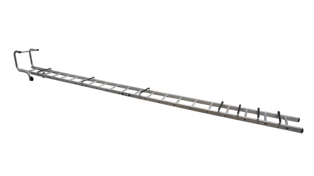 Lyte TRL155 Single Section Roof Ladder for Professional Roofing (TRL155)