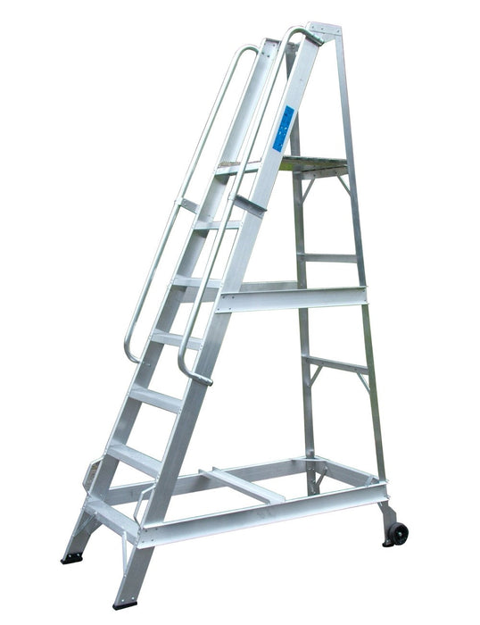 Lyte WS7 Non-Folding Warehouse Platform Steps – Industrial Safety Ladder (WS7)