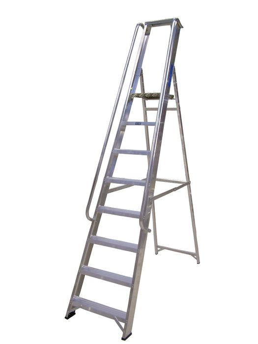 Lyte NESP8 Professional 8-Tread Aluminium Platform Ladder (NESP8)