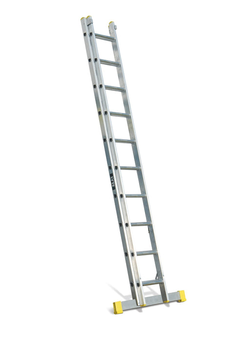 Premium Aluminium Trade Extension Ladder | EN131-2 Certified | Heavy-Duty Work - RackitDirect