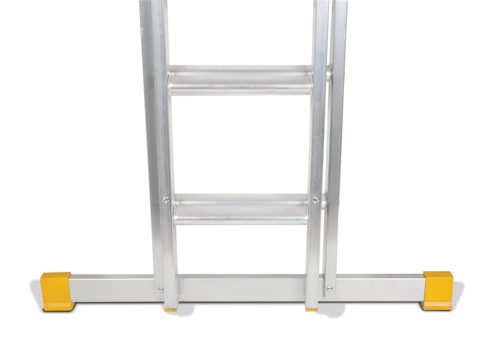 Premium Aluminium Trade Extension Ladder | EN131-2 Certified | Heavy-Duty Work - RackitDirect