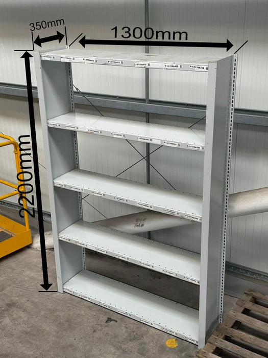High-Quality Used META Boltless Shelving: A Robust and Cost-Effective Storage Solution for E-commerce and Warehousing