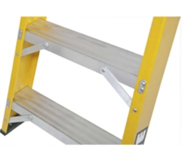 Enhance Safety with Heavy Duty Fibreglass Swingback Steps | Certified to EN131 Professional Standard - RackitDirect