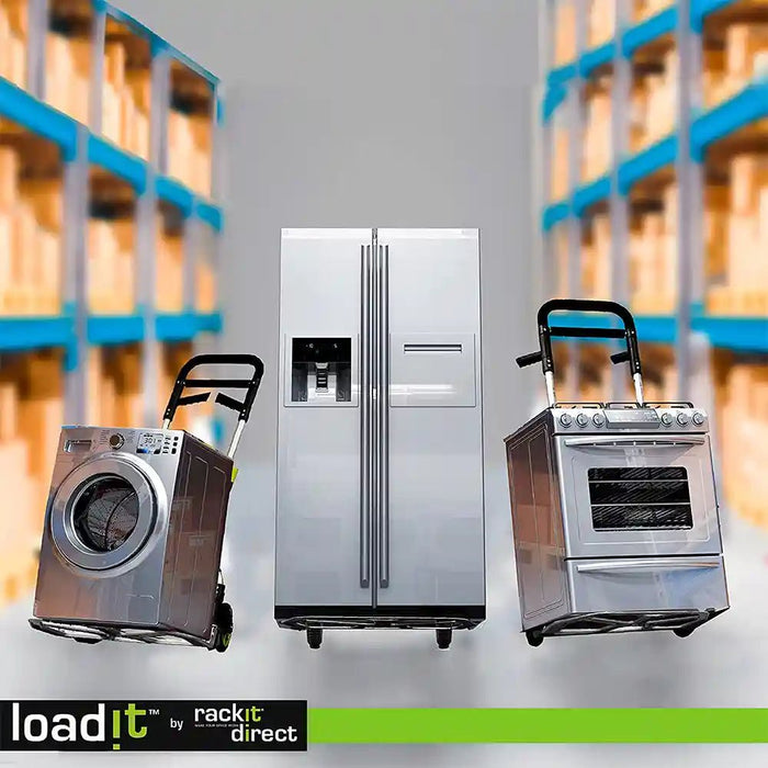 Huge Folding Heavy Duty Sack Truck 250kg Capacity, 2-Year Warranty - RackitDirect