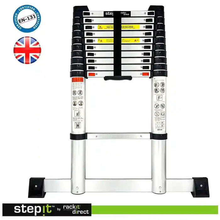 STEPiT 3.2m Telescopic Ladder Safety Convenience Combined
