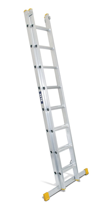 Premium Aluminium Trade Extension Ladder | EN131-2 Certified | Heavy-Duty Work - RackitDirect
